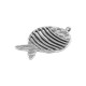 Zamak Pendant Fish 26x38mm