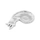 Zamak Pendant Shell 29x46mm/4mm Ø3.3mm