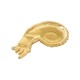 Zamak Pendant Shell 29x46mm/4mm Ø3.3mm