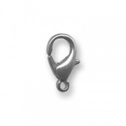 Zamak Lobster Clasp 8x15mm