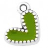 Placcato in Argento Antico 999°/ Verde Oliva