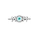 Conector de Metal Zamak "MOM" con Ojo y Esmalte 16x7mm