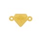 Connecteur en Zamak en Forme de Diamant « mom » 19 x 11 mm