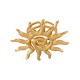 Stainless Steel 304 Finger Ring Sun 35mm