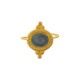 Enameled Stainless Steel 304 Finger Ring Oval 18.4x13.2mm