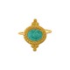 Enameled Stainless Steel 304 Finger Ring Oval 18.4x13.2mm