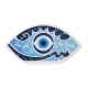 Wooden Deco Evil Eye "Beach" 160x85mm/20mm Ø4.2mm
