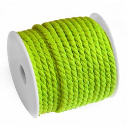 Cordon Tressé en Coton 6 mm