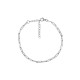 Trombone pour Bracelet de Cheville en Acier Inoxydable 304 190 mm et Rallonge 50 mm