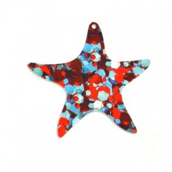 Colgante de Metacrilato Estrella de Mar 62mm
