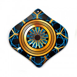 Colgante de Metacrilato con Ojo de la Suerte 80mm