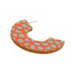 Plexi Acrylic Earring 43x50mm (Not for sale in Portugal)