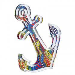 Plexi Acrylic Decorative Anchor 110x148mm