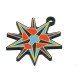 Pendentif en Acrylique Plexi Étoile cœur Croix 36 mm
