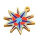 Plexi Acrylic Pendant Star Heart Cross 40mm