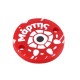 Plexi Acrylic Connector Round “Μάρτης” with Evil Eye 18mm