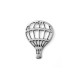 Colgante de Metal Zamak Globo Aerostático 30x40mm