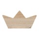 Bateau décoratif en bois 160 x 84 mm