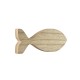 Wooden Decorative Fish with Sun & Sea 150x60mm/20mm