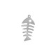 Stainless Steel 304 Pendant Fish 17x30mm