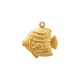 Colgante de Acero Inoxidable 304 Pez 17x15mm/6.3mm