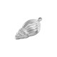 Stainless Steel 304 Charm Shell 13x21mm/7.27mm