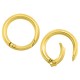 Zamak Lobster Clasp Round 27mm/4mm