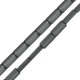 Αιματίτης Χάντρα Σωληνάκι Επίπεδο 7x14mm Ø1.2mm (32τμχ)