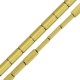 Αιματίτης Χάντρα Σωληνάκι Επίπεδο 7x14mm Ø1.2mm (32τμχ)