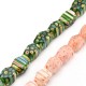 Passante in Vetro Millefiori Irregolare 12x16mm