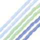 Perle de Verre tube Facettée (~2X4 mm (~85 Pièces/Cordon)