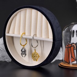 Zamak Charm Spider 15x22mm