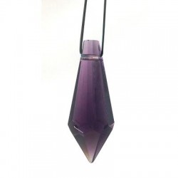 Pendentif en Cristal Stalactite 38 x 14 mm