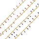 Catena in Acciaio Inossidabile 304 con Smalto 6x15mm
