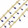 Blu Scuro/ Oro