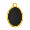 24K Gold Plated/ 0.12µm/ Black