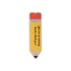 Wooden Pendant Pencil "Amazing Teacher" 45x165mm/2mm Ø4mm