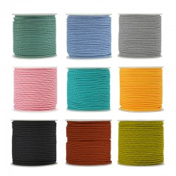 Cordino in Poliestere Intrecciato 2mm (20mtr/bobina)