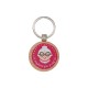 Keyring with Wooden Pendant "Best grandma" 39mm/7mm