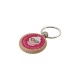 Keyring with Wooden Pendant "Best grandma" 39mm/7mm
