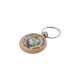 Portachiavi con Ciondolo in Legno "Miglior Insegnante" Globo 39 mm/7 mm