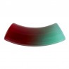 Bleu turquoise/ Rouge