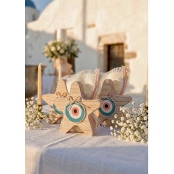 Πλέξι Ακρυλικό Μοτίφ Στρογγυλό Μάτι 50mm