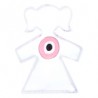 Trasparente/Rosa/Bianco/Nero