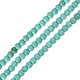 Χαολίτης Χάντρα Στρογγυλή Τυρκουάζ (~2-2.5mm (~190τμχ)