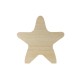 Étoile Décorative en bois 120 Mm/20 mm