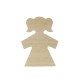 Wooden Decorative Girl 60x80mm