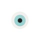 Wooden Round with Evil Eye 35mm