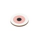 Wooden Round with Evil Eye 35mm