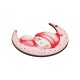 Wooden Pendant Moon with Baby 82mm